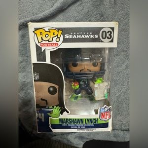 Marshawn lynch Funko pop 03 Seattle Seahawks nfl